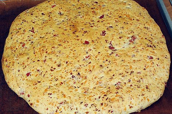 Flatbread with Diced Ham