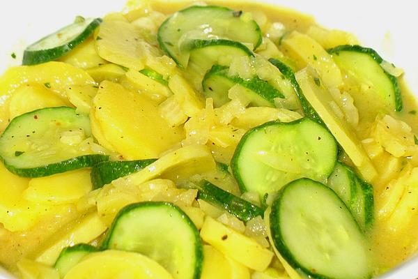 Fresh Potato and Cucumber Salad