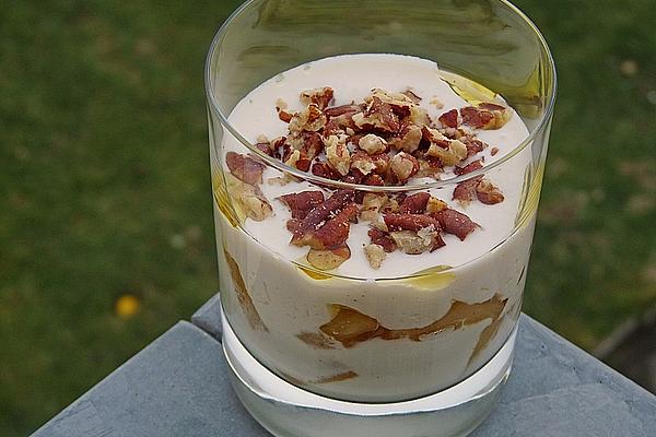 Fried Pineapple in Yoghurt – Honey – Sauce