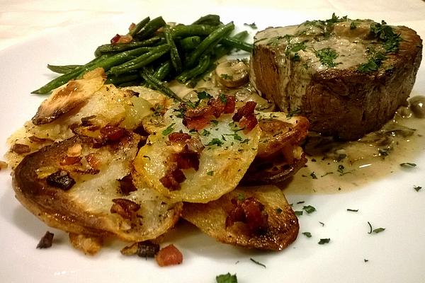 Fried Potatoes from Tray