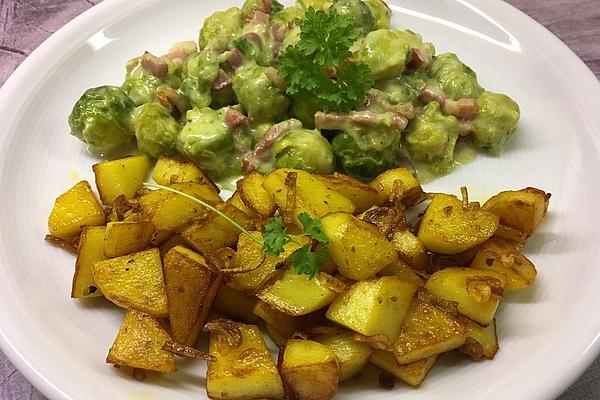 Fried Potatoes Thuringian Style