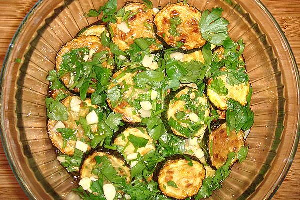 Fried Zucchini Salad