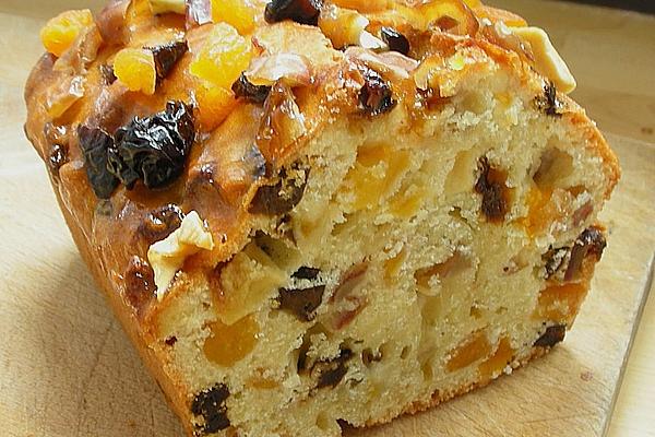 Fruit Bread Made from Quark – Oil – Dough