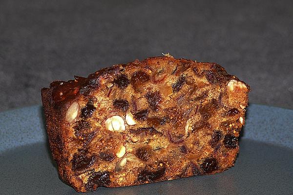 Fruit Bread Without Orange Peel and Lemon Peel