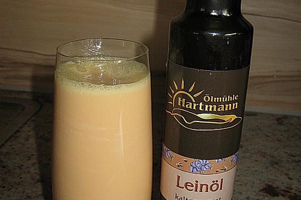Fruit Drink with Linseed Oil