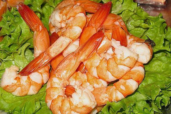 Gambas Cocidas Y Alioli