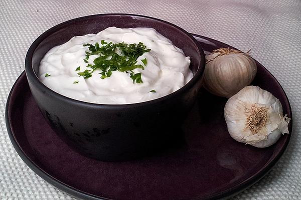 Garlic Dip with Cream Cheese