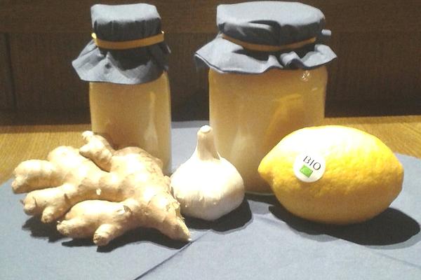 Garlic Lemon Ginger Juice