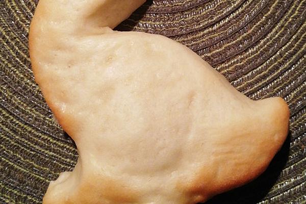 Geese Made from Curd Oil Dough