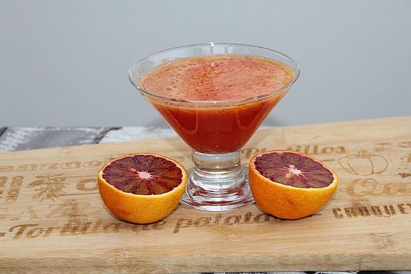 Ginger Shot with Blood Orange