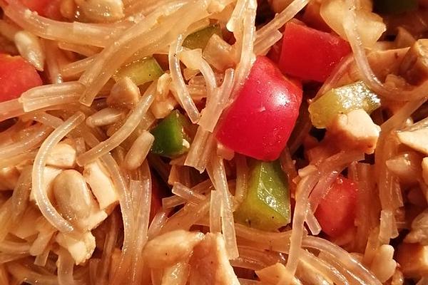 Glass Noodle Salad with Tartare