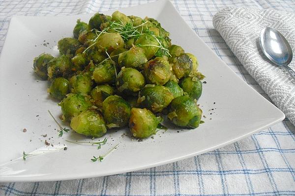 Glazed Brussels Sprouts