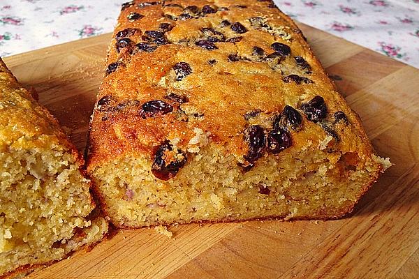 Gluten-free Banana Bread with Polenta
