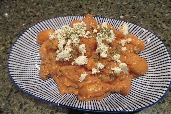 Gnocchi Mince Pan with Sweet Potatoes