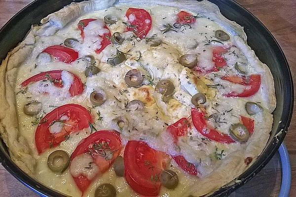 Goat Cheese Quiche