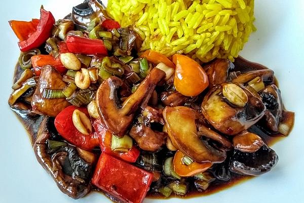 Gonbao-style Vegetables