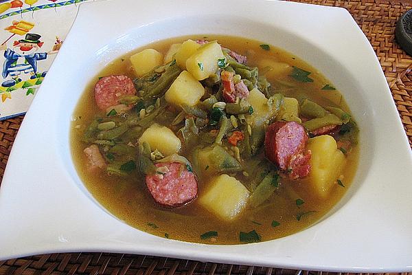 Grandma Helga`s Best Salt Bean Stew