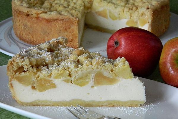 Grandma`s Quark Apple Crumble Cake