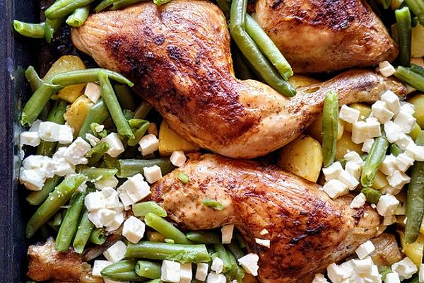 Greek Chicken Pan