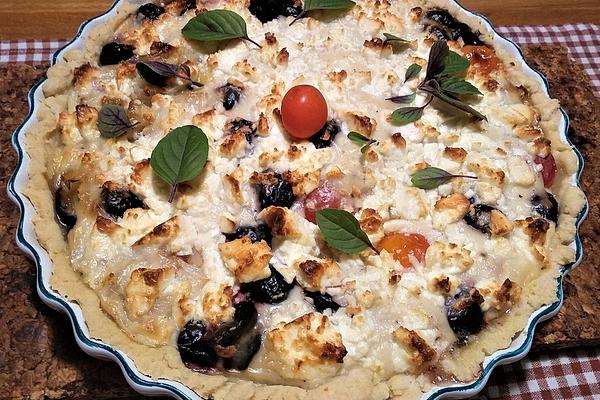 Greek Style Quiche