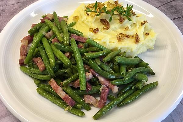 Green Bacon Beans