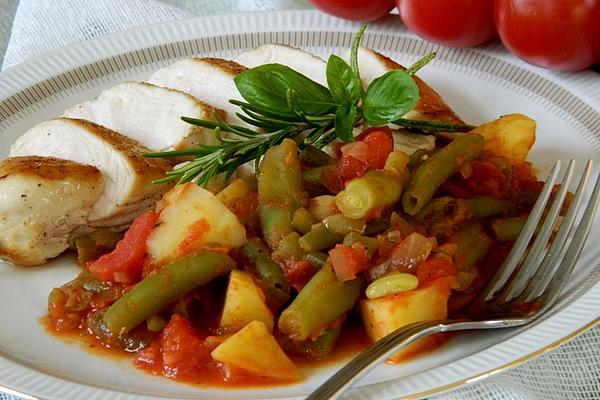 Green Bean-tomato-potatoes