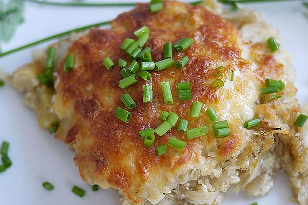 Green Spelled and Sauerkraut Casserole