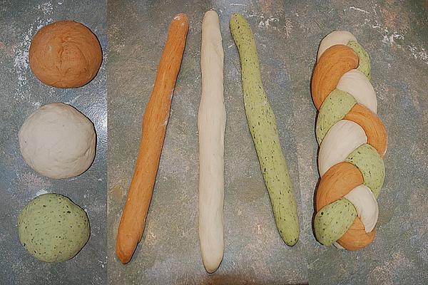 Grilled Bread in Italian Colors
