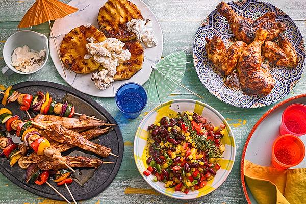 Grilled Pineapple with Raffaello Cream Dessert