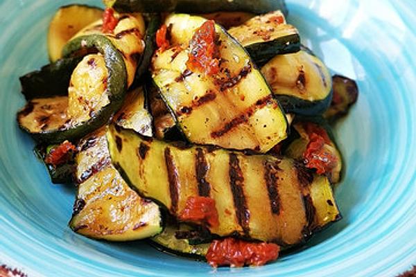 Grilled Zucchini Salad