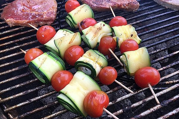 Grilled Zucchini Skewers