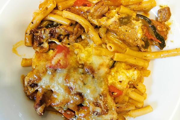 Gyros and Macaroni Casserole
