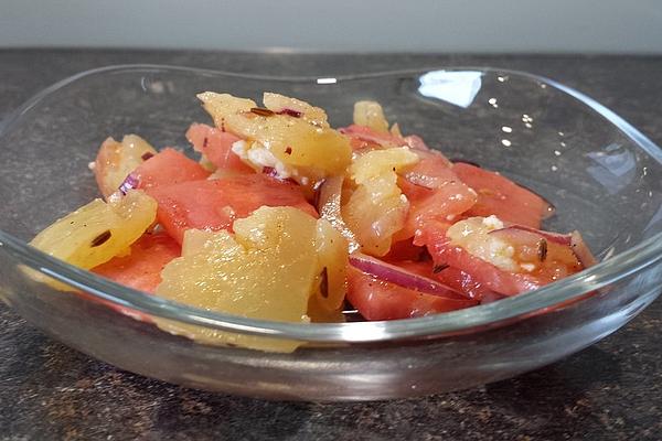 Hand Cheese with Watermelon Music