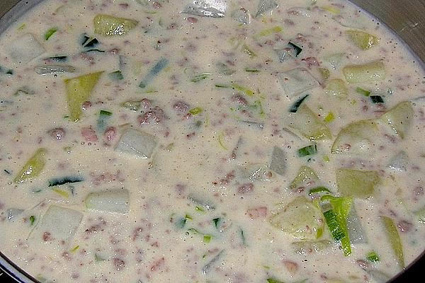 Hearty Kohlrabi Potato Soup