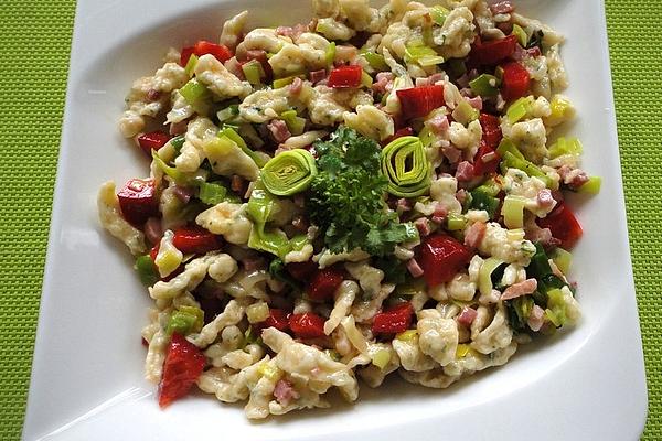 Hearty Spaetzle Salad
