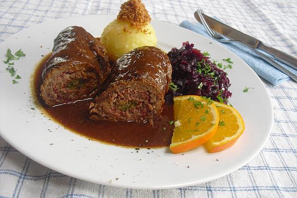 Homemade Beef Roulade