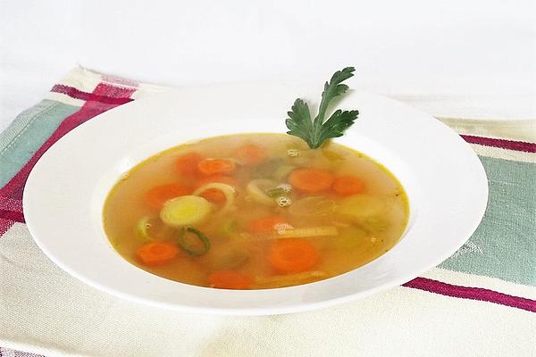 Homemade Vegetable Broth
