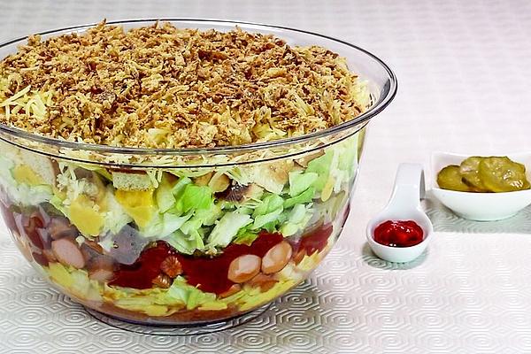 Hot Dog Salad