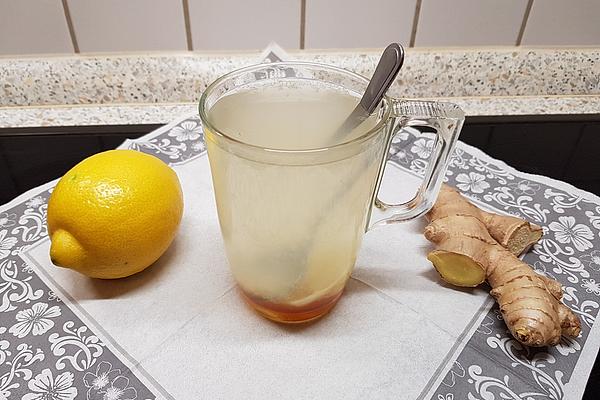 Hot Ginger Lemonade