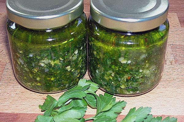 Hot Parsley Pesto