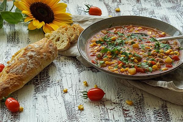Hungarian Meat Soup