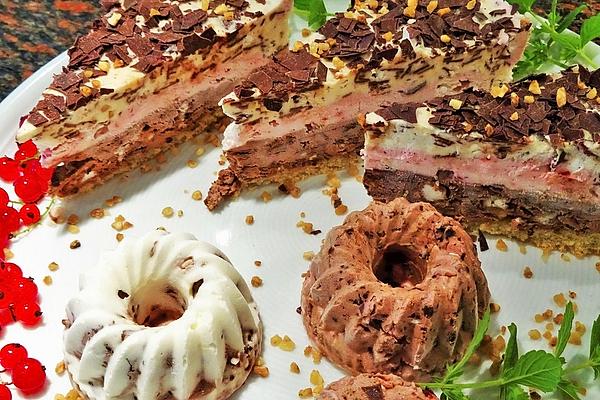 Ice Chip Cake with 3 Layers