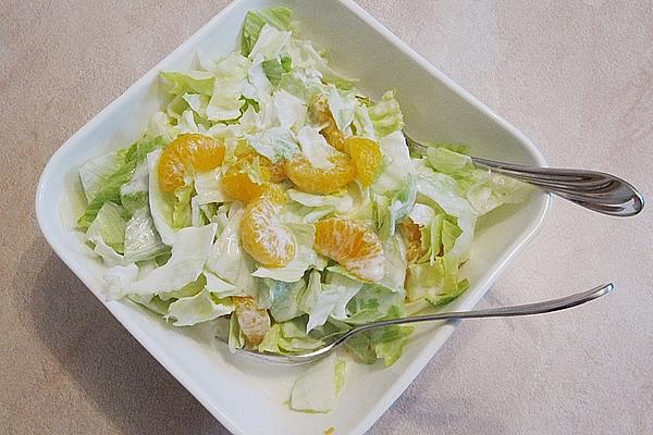 Iceberg Lettuce with Tangerines