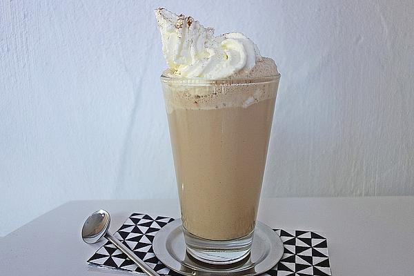 Iced Coffee with Vanilla Ice Cream