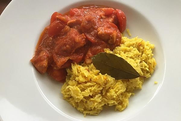 Indian Saffron Rice