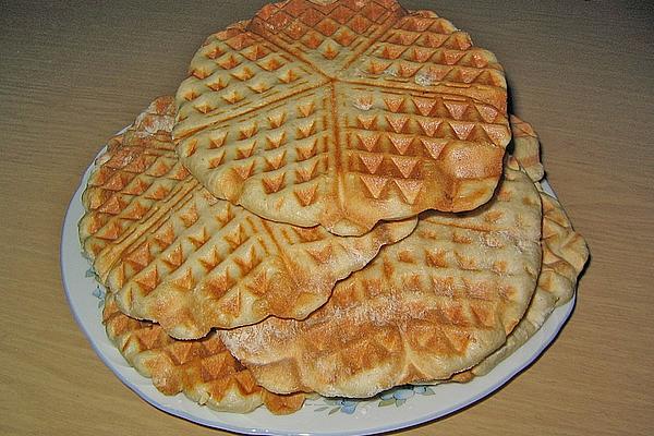 Indian Style Waffle Bread