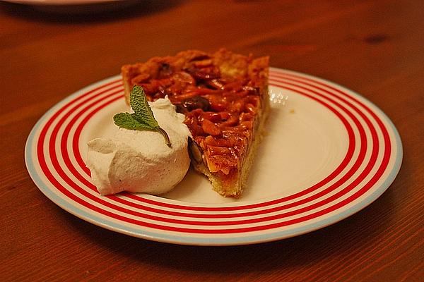 Italian Nut Cake on Shortcrust Pastry