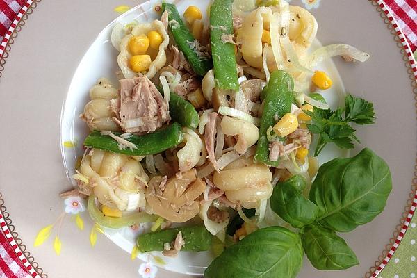 Italian Pasta, Corn and Tuna Salad