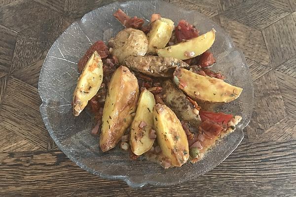 Italian Potato Salad with Sun-dried Tomatoes