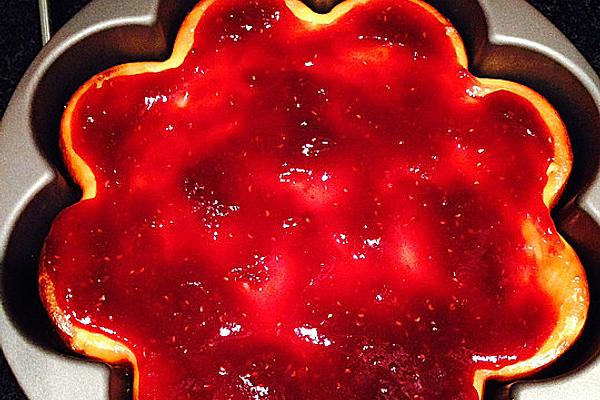 Italian Raspberry Curd Cake